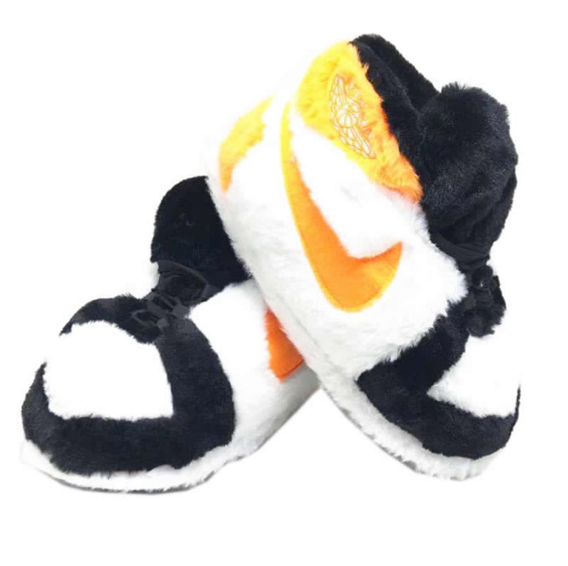 Slipper J1 Orange Black