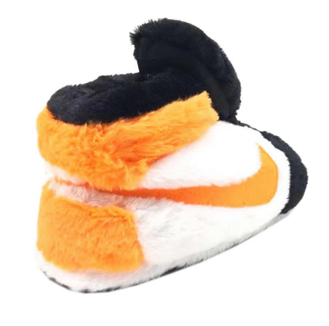 Slipper J1 Orange Black