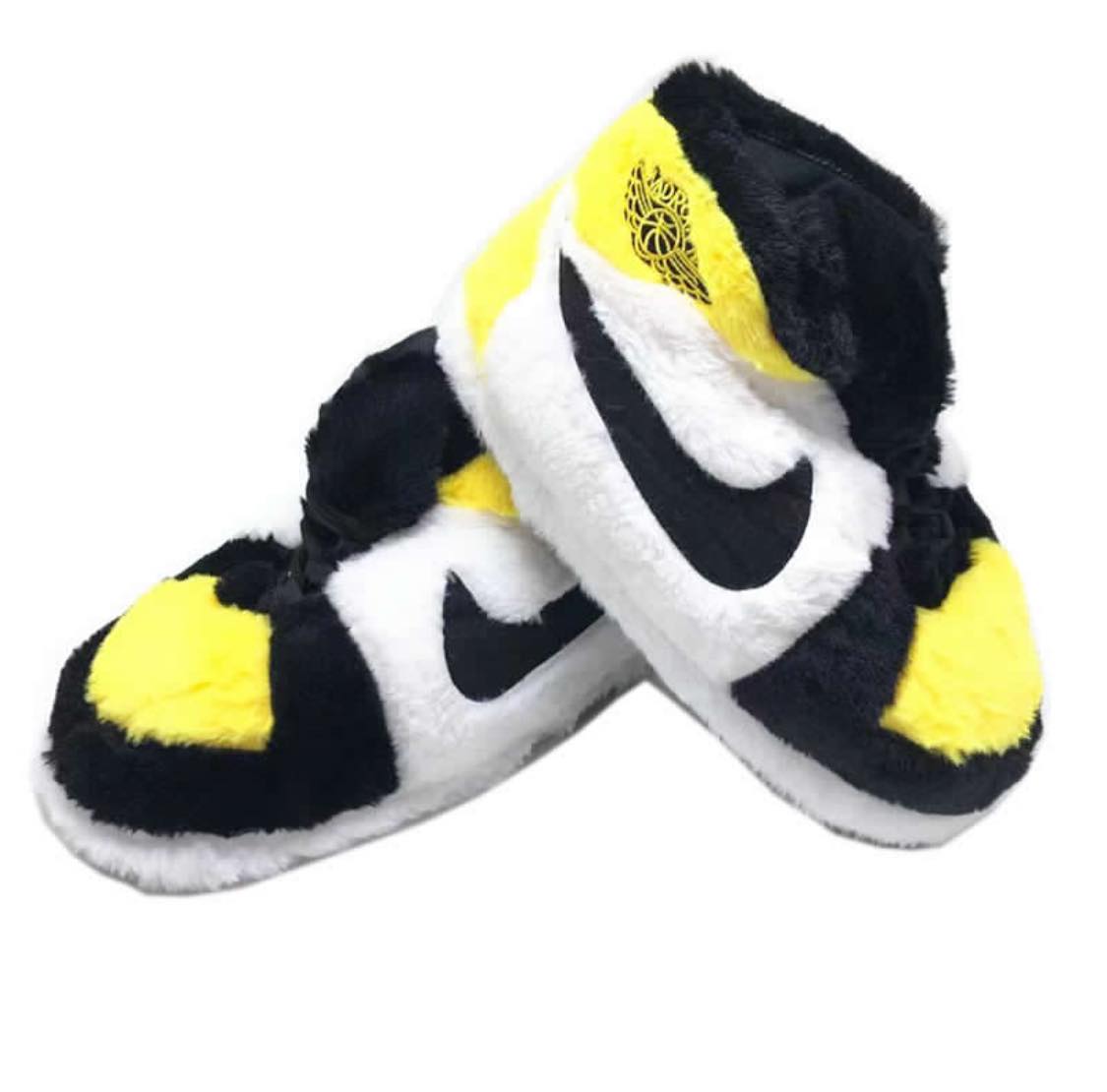 Slipper J1 Yellow Toe Black