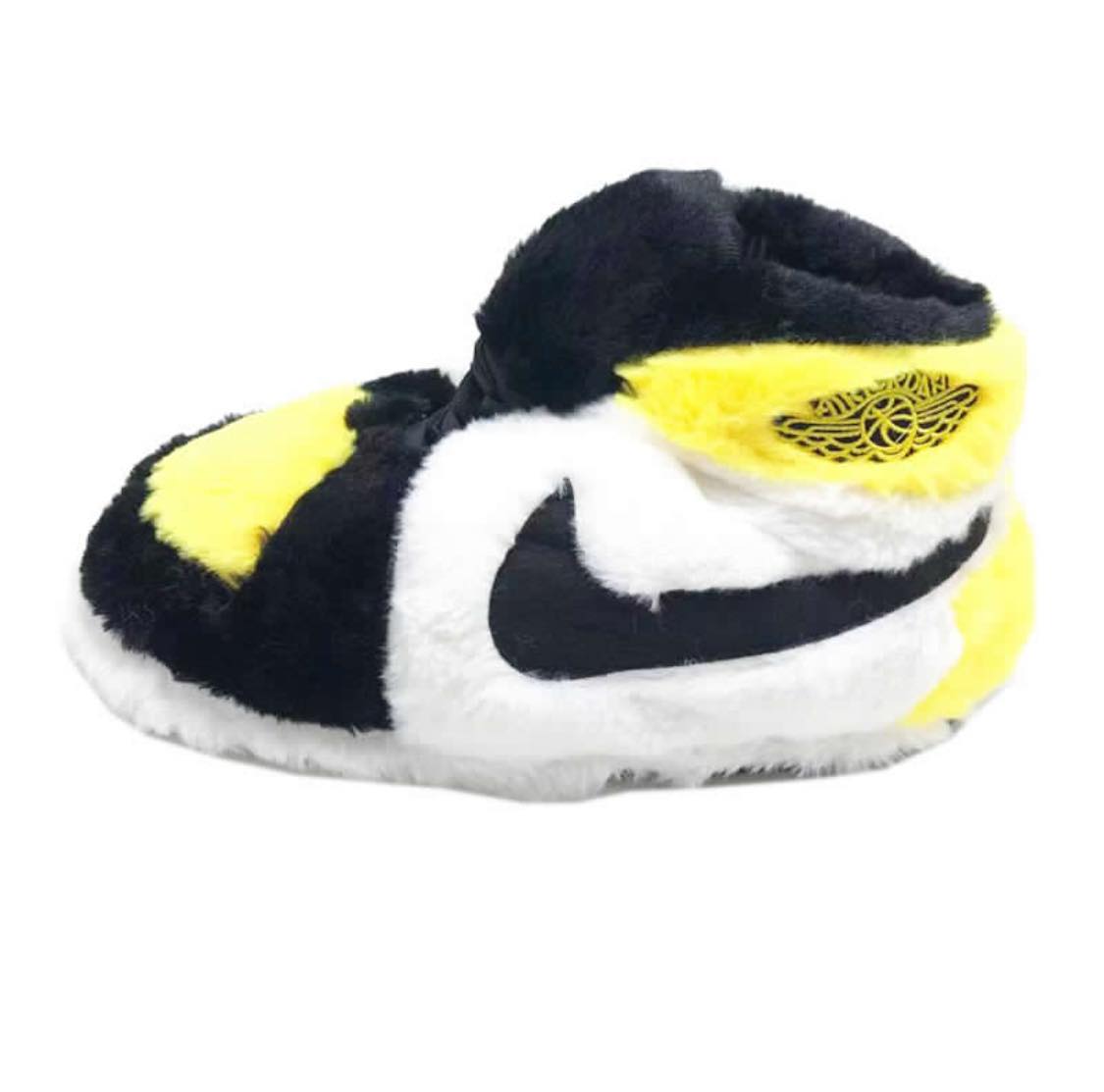 Slipper J1 Yellow Toe Black